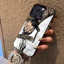 V-Vinland S-Sagas Manga Phone Case Covercompatible with  16,15,14,13,12,11,Pro,XS,Max,Plus,Mini,SE Black Candy Matte Shockproof Cover,Covercompatible with  17 Hülle, 17 pro Hülle, 17 promax Hülle - z8 - Übersicht 2