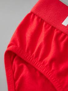 2 Gói Quần Lót Nam Màu Đỏ Giáng Sinh Kiểu Dáng Quấn Quanh Logo Quần Lót Boxer Nam - Đỏ - Xem 6