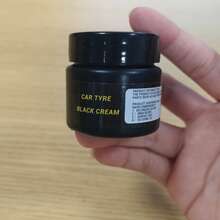 Binzaki 30g Tire Shine Wax - Long-Lasting Waterproof Protection, Nourishing, Glossy Enhancement, For Black Surfaces, Covers Scratches And Fading - Black - View 10