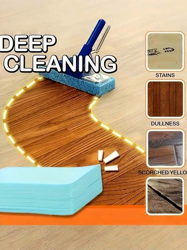 150pcs Ultimate Toilet Cleaning Sheets - Effortless Floor & Tile Sanitizers - Deep-Cleansing Household Hygiene Pads For Sparkling Results