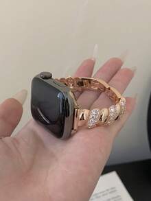 Advanced Sparkling Diamond Bracelet Strap Compatible With 38/40/41/42/44/45/46/49mm, Compatible With Apple Watch Strap Ultra/Se10/9/8/7/6/5/4/3/2/1