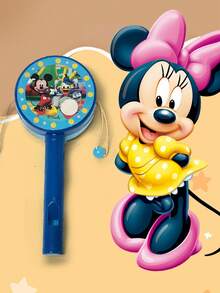 Disney Princess Series,Mickey Mouse Plays The Rattle-Drum Toys.Rattle Bell Cartoon Rattle Drum Toy Kindergarten Baby Early Education Toy.Baby Early Education Toy Rattle Bell Cartoon Rattle Drum Baby Toy. - Multicolor - View 5