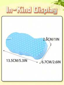Sponge, Exfoliating Sponge, Korea Scrub Exfoliating Sponge, 3D Super Soft Exfoliating Shower Sponge, 3D Shower Sponge, Reusable Shower Brush, Super Soft Exfoliating Shower Sponge, Reusable Exfoliating Sponge, Exfoliates, Removes Stains, Removes Dirt, Reusable Back To School - 1個 - 查看 9