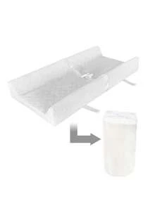 1 pieza Cambiador de bebé impermeable de cuero sintético PU, Estación de masaje y cambio de pañales para bebés, No apto para dormir