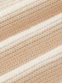 Frühling/Sommer Neu Aprikot V-Ausschnitt Unregelmäßige Knopf Strickjacke von FOR BEAUTY, Mode, minimalistisch, sanft, lässig, vielseitig, geeignet für tägliche Ausflüge und den Arbeitsweg, Strickjacke im Street-Style für Frauen - Aprikosenfarben - Übersicht 7