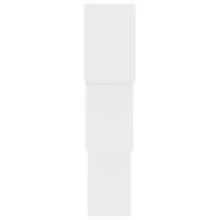 vidaXL Würfel Wandregale Weiß 68x15x68 cm Holzwerkstoff - Weiss - Übersicht 5