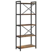 vidaXL Bücherregal aus Altholz 60 x 30 x 153 cm, Holzwerkstoff