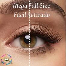Ésika Mega Full Size Mascara de Pestañas Facil Retirado rimmel volumen intenso efecto pestañas largas y definidas formula resistente al agua pero facil de retirar cuidado cosmetico profesional alta pigmentacion aplicador ergonomico ideal para regalo maquillaje diario envio rapido garantia de calidad - Negro - Ver 2