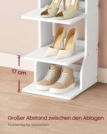 Entryway Shoe Organizers - Mattweiß - 查看 3