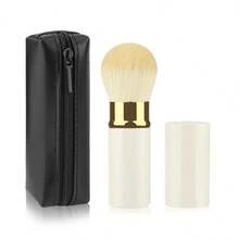 1 件装小/大号便携式伸缩化妆刷，腮红刷、粉底刷、蜜粉刷、散粉刷，多功能便携美妆工具。可伸缩歌舞伎刷，适用于液体、膏状和粉状面部彩妆，铝制手柄，可用作粉底刷、遮瑕刷、腮红刷、修容刷、古铜粉刷、散粉刷等。 - 彩色 - 查看 33