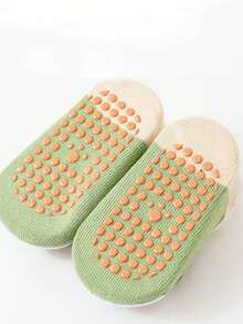 6 Pairs Breathable Anti-Slip Baby Socks For Toddlers, Multi-Color, Suitable For Spring/Summer Daily Wear - Multicolor - View 6