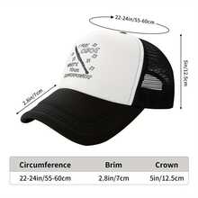 New Adult Two-Tone Design Oboe Mesh Baseball Cap - Featuring Flute Reeds And Musical Note Patterns, Breathable And Machine Washable Casual Hat Suitable For Musicians And Flutists, Durable Headwear - 綠色 - 查看 5
