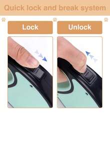 2pcs Retractable Dog Leash - -Free - - Heavy Duty Nylon For Small, Medium And Large Dogs - Walking Leash - One-Button Release And Lock - Slip-Resistant Handle (Green) - Multicolor - View 5