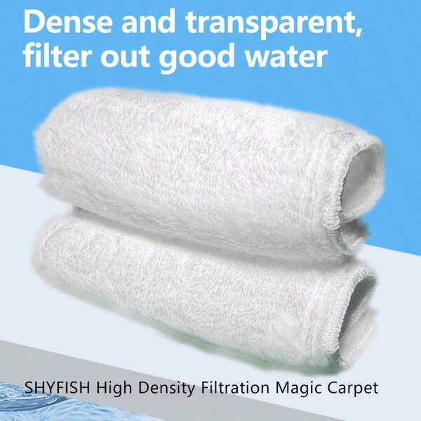 Dicke & dichte Aquarium-Filterwatte, Aquarium-Wasserreinigungsfilter-Matte, Nass- & Trockentrennungs-Filtermaterial