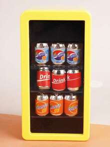 微型超市、小冰箱、冰箱模型、冰柜、简易罐装、饮料、家居摆设、厨房玩具、小摆件迷你超市模型场景、食品玩具、娃娃屋装饰玩具玩具怪奇物语游戏教师配件uno派对小礼物、派对小礼物、派对礼物、微型创意玩具、摆件、玩具、家具摆件圣诞节礼物、嘉年华礼物、复活节礼物、小摆件 - 彩色 - 查看 9