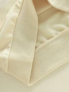 Baby Girls Sweatshirts - Khaki - View 7