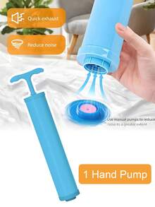 20pcs/1pc Vacuum-Sealed Bags, Travel Accessories, Vacuum Bags, Travel Essentials, Vacuum Storage Bags, Travel Essentials, Storage Bags, Cruise Essentials, Organization And Storage, Bedroom