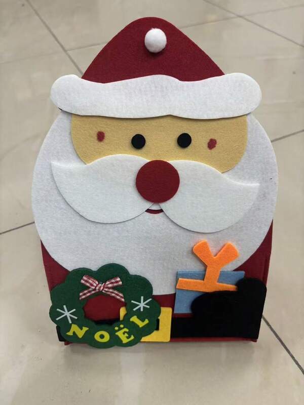 Weihnachts-Geschenktüte mit Weihnachtsmann, Weihnachtsgeschenk