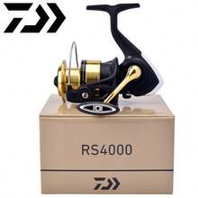 DAIWA RS Baitcast Reel, Gear Ratio 5.2:1/5.1:1, Lure Fishing & Sea Fishing Reel - Gold - View 5
