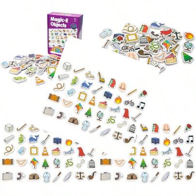 Junior Learning MagicE Objects Objetos magnéticos de Espuma de Aprendizaje multipequeño