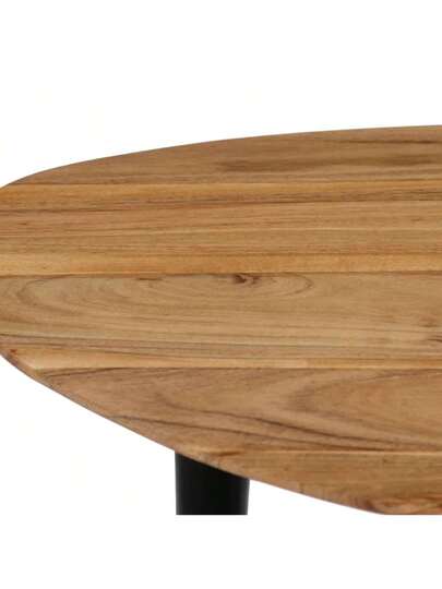 VidaXL Piece Coffee Tafel Set Solid Acacia Wood view 10