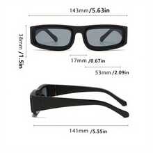 Gafas de sol cuadradas con marco de metal estilo steampunk retro para hombres y mujeres, adecuadas para eventos, fiestas y festivales, un imprescindible