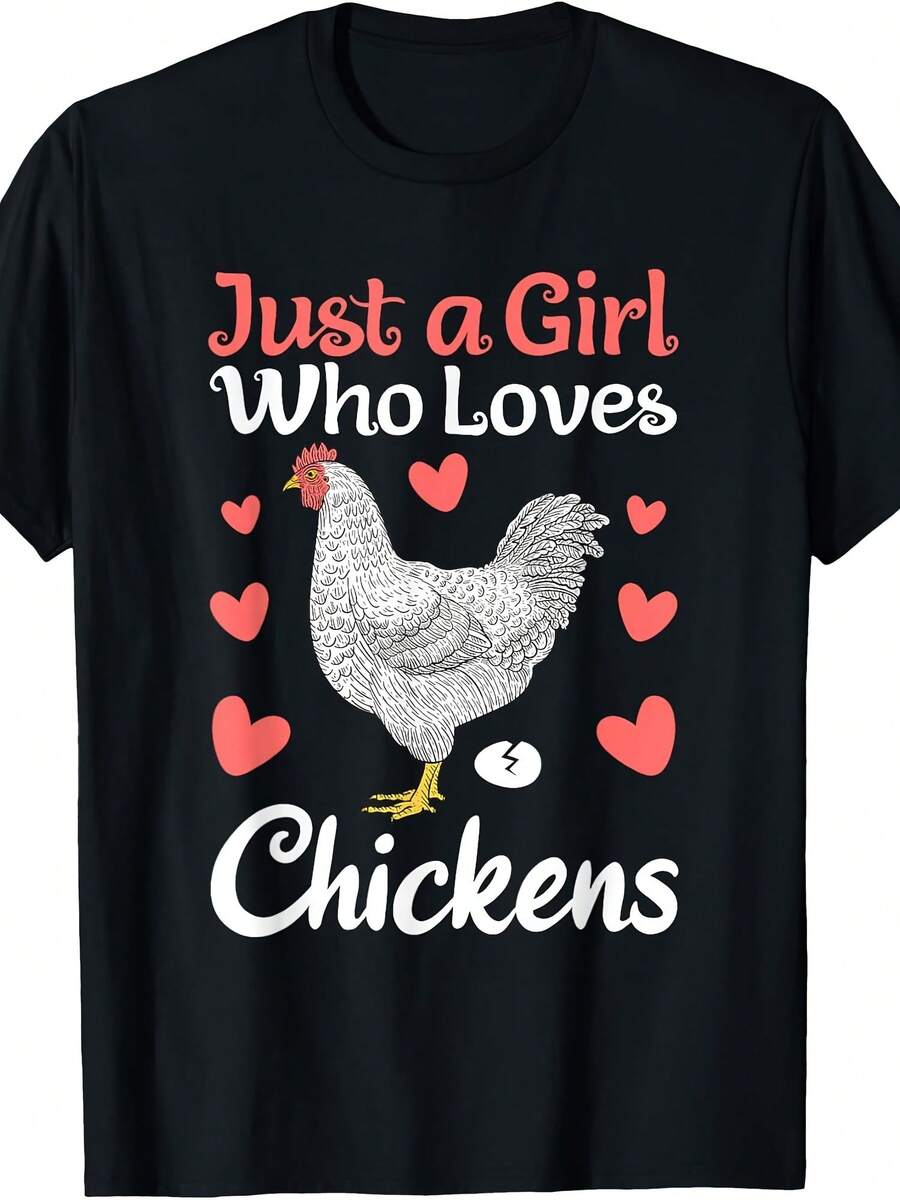 Cool Chicken Design For Wo Girls Chicken Farmer Lovers T-Shirt - Gaya 27 - View 1