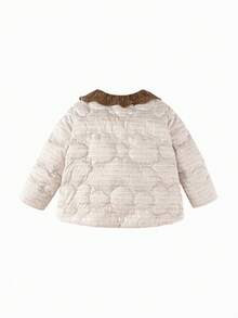 Balabala 女童羽绒服，婴儿2025年冬季商场版，保暖连帽外套 - 咖色調 - 查看 2