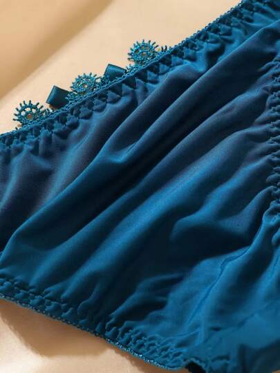 Verleidelijke Kanten Panties, Bow Com Tafel Low Waist Lingerie Set view 9