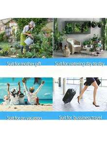 12 Pack Polypropylene Selbstbewässerungsspitzen, einstellbares Tropfbewässerungssystem, automatische Bewässerungsstäbe für Pflanzen in Innenräumen, Garten und Büro