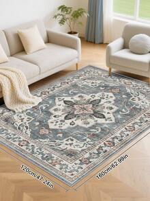 1pc Imitation Cashmere Rug Area Rug Plush Carpet Rug Soft Fluffy Luxury Non-Slip Machine Washable Soft-Touch Shaggy Floor Carpet Living Room Bedroom Rug For Home Decor Room Decor Accent Rug Floor Covering And More