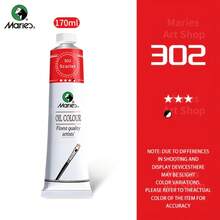 Marie's Oil Paints Premium 170ml (5.95-Oz) Tube, Titanium White, Professional All Colors, Oil Drawing Pigments For Canvas Painting, Artist Quality, Good Coverage, Excellent Tinting Strength, Ideal For Artist Beginner Adult Classroom Student - one-size - View 12