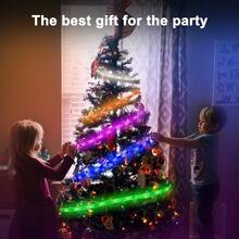 RGB 3535 LED Lichtstreifen USB betrieben, farbwechselnd, 44 Tasten Fernbedienung, Nachtlicht für Halloween Dekoration