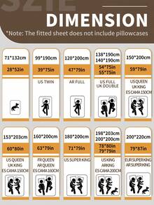 1 buc. Cearșaf cu elastic în culoare solidă, lenjerie de pat, cearșaf, protector de saltea, husă de saltea, husă de pat, lenjerie de pat moale, respirabilă și confortabilă, cearșafuri de pat prietenoase cu pielea, cearșaf de jos cu elastic în material minimalist pentru casă, pentru toate anotimpurile, cuvertură de pat antiderapantă, rezistentă la praf, fabricată din material moale și respirabil, pentru dimensiuni Twin, Full, King, Queen, cadou ideal de Paște, cadou de Ziua Mamei, sărbători perfecte, lavabilă la mașină