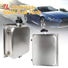 7L Stainless Steel Fuel Tank With Key, Parking Heater, Stainless Steel Oil Drum With Oil Level