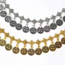 Metal Chain Tassel Waist Chain, Punk Design Vintage Pendant Versatile Accessory,