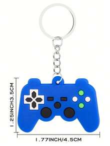 Set de 1/6 llaveros con tema de juego de colores aleatorios - Multicolor - Ver 6