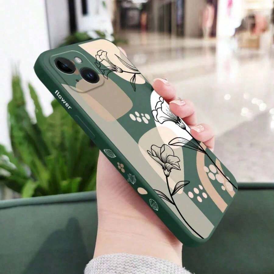 Beautiful Art Phone Case 16 16e 15 14 13 12 11 Plus Pro XR XS Plus Silicone Cover