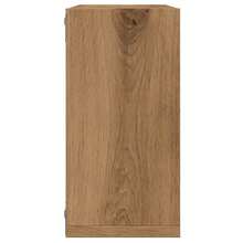 vidaXL 4 pezzi di mensole a cubo in legno di quercia artigianale, 30x15x30 cm