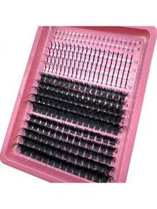 320/310/290/280/270/250Fans D Curly Large Capacity False Eyelashes Divided Into Height, Left+Right For Paired Single Cluster. Spikes+60D80D100D120D160D200D Natural Segmentation. Clustered Eyelashes. Fluffy. Thick. Soft. Lightweight False Eyelash Set, Comfortable To Wear. Enlarging Eyes, Lifting Eye Tails, DIY Eyelash Extension, Eyelash Extension. Daily Life&Weddings&Dates&Parties&Music Festivals&Halloween Use