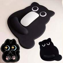 Süße Katzen Handgelenkauflage Mauspad Handgelenkauflage süße Frauen Trompete tragbare Computer Büro Schreibtisch rutschfest