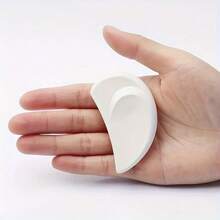 Professional Curved Stainless Steel Nail File - Half Moon Design For Smooth Manicure & Pedicure, Unscented Nail Care Tool For Salon & Home Use, Nail Tech Supplies