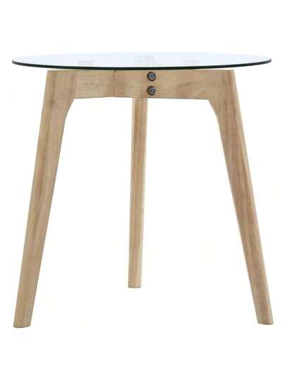 VidaXL Piece Side Tafel Set Tempered Glass view 7