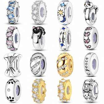 Bracelet minimaliste en argent avec perles de positionnement, fermoir à goutte d'eau en cubique de zircone scintillante, accessoire de bijouterie polyvalent et pour femmes