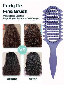 2035 Curl Define Brush 2026款猪鬃卷发梳，美发造型梳，卷发梳，女士美发造型梳，美发配件套装，家居美发配件 - 彩色 - 查看 3