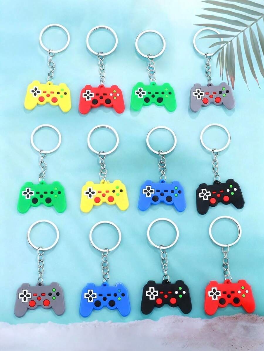 Set de 1/6 llaveros con tema de juego de colores aleatorios - Multicolor - Ver 1