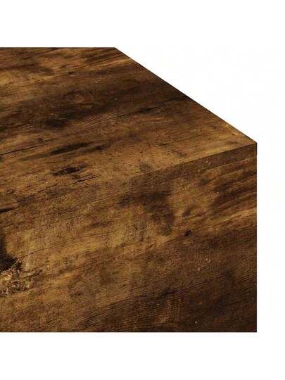 VidaXL Coffee Tafel 100x49.5x31 Cm Processed Wood Smoked Oak view 8