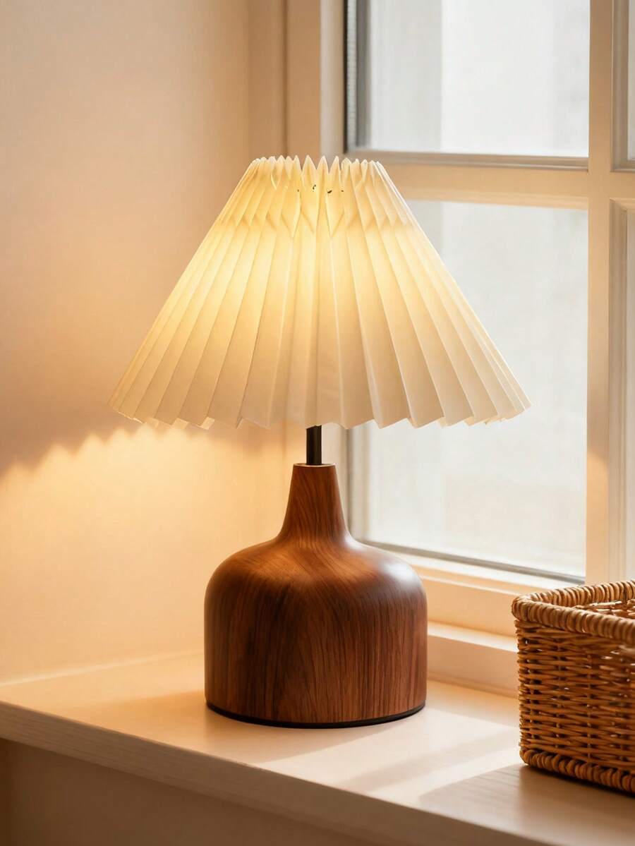 1 chiếc đèn bàn trang trí vân gỗ, thích hợp cho phòng khách, phòng học, phòng ngủ khách sạn, cắm trại ngoài trời, làm quà tặng, phòng ngủ, đọc sách, học sinh, trang trí, bà bầu, cảm biến, góc cầu nguyện, phong cách Ý, tối giản, phong cách châu Âu, phong cách Trung Quốc, phong cách Pháp, phong cách Ả Rập hiện đại, thiết kế Hồi giáo tối giản, phong cách hỗn hợp Oasis. - Nhiều màu - Xem 1