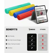 Flex Tennis Elbow Brace Physical, Improves Grip Strength, Forearm Strengthener Golfers, Rehabilitation, Tendonitis, Injury Recovery, Rehabilitation Equipment, Resistance Training - Rojo claro - Ver 6