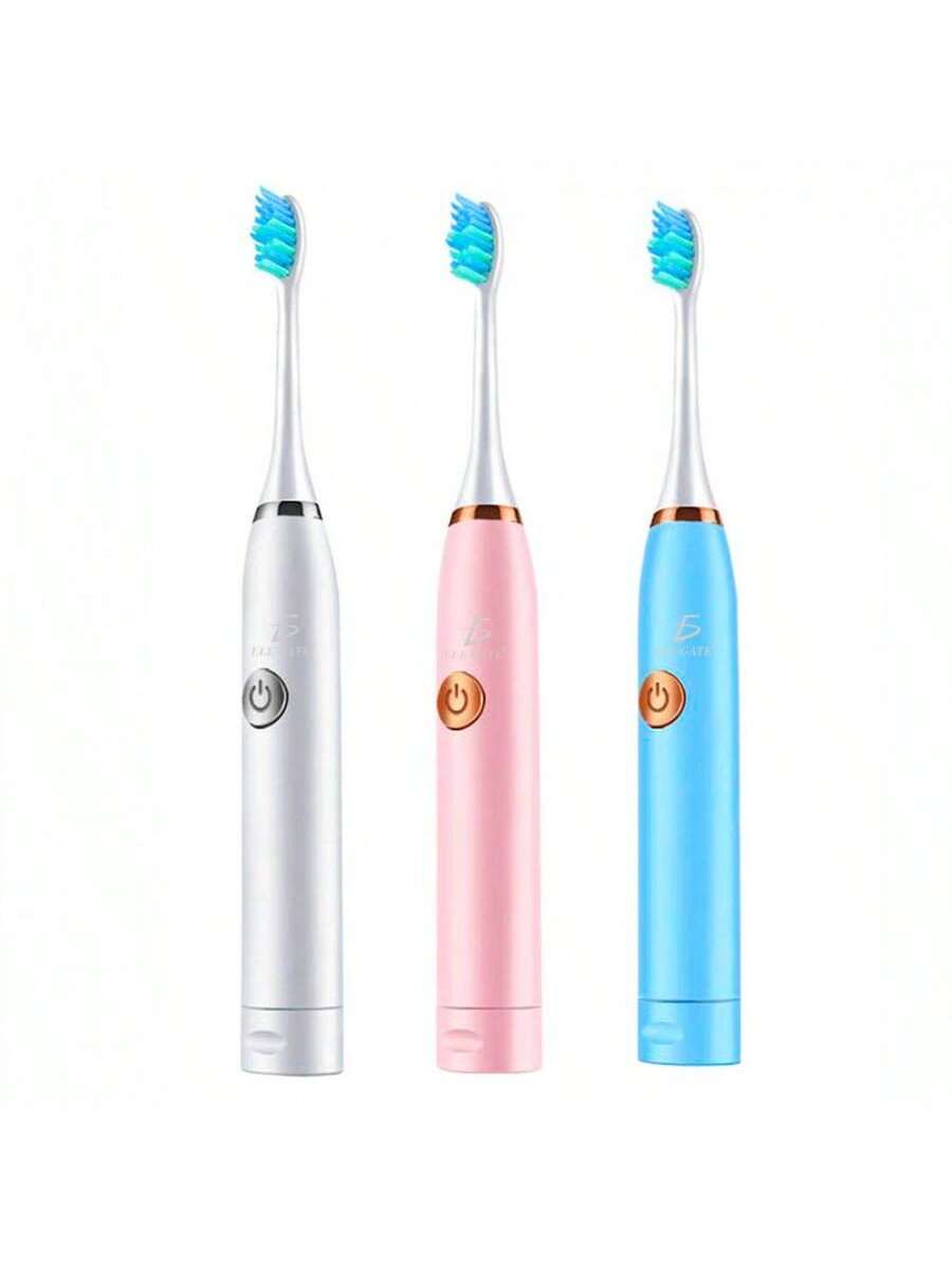 Cepillo de dientes eléctrico ultrasónico con 2 cabezales de cepillo
